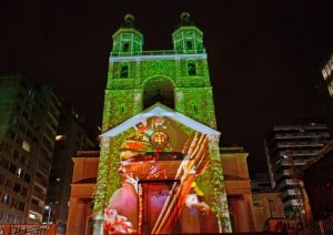 Cenas Natalinas na Catedral de Florianópolis-SC