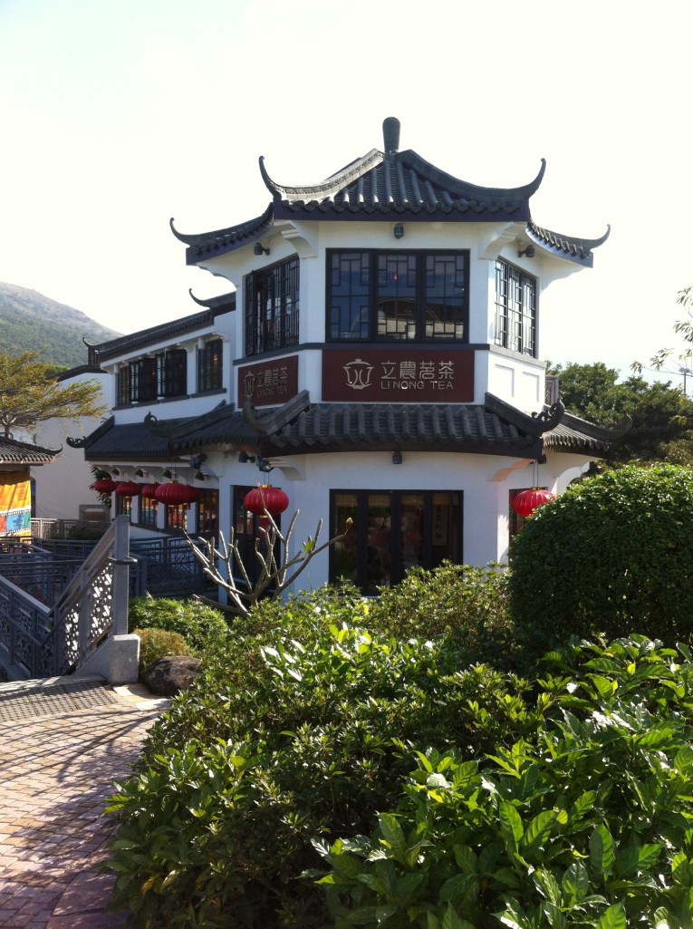 Casa de chá na entrada do Monastério
