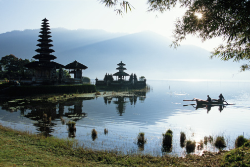 Templo de Pura Ulun Danau em Bali.