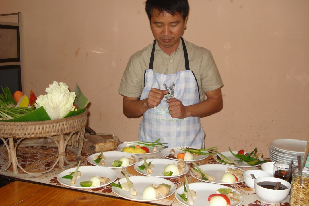 Ingredientes para a preparação dos pratos