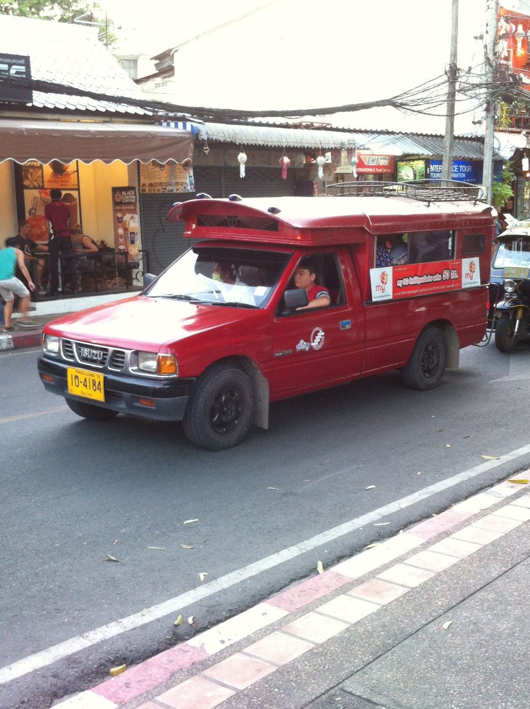 ônibus coletivo em Chiang Mai