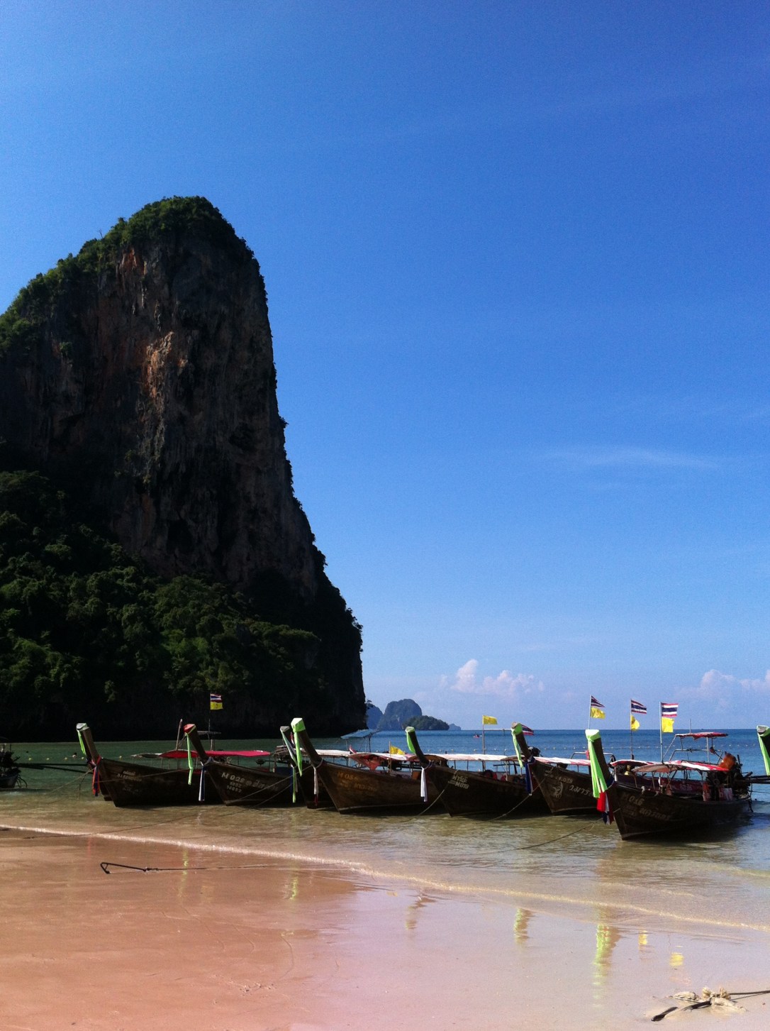 Chegada em Railay West
