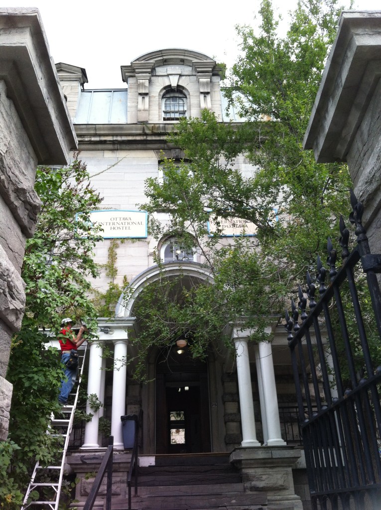 Entrada do Hostel Jail